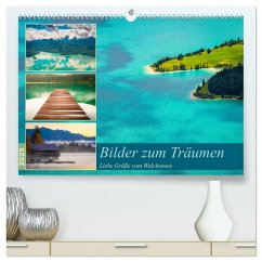 Bilder zum Träumen - Liebe Grüße vom Walchensee (hochwertiger Premium Wandkalender 2025 DIN A2 quer), Kunstdruck in Hochglanz