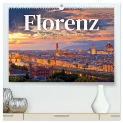 Florenz - In der Stadt der Medici. (hochwertiger Premium Wandkalender 2025 DIN A2 quer), Kunstdruck in Hochglanz