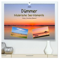 Dümmer, Malerische See-Momente (hochwertiger Premium Wandkalender 2025 DIN A2 quer), Kunstdruck in Hochglanz - Calvendo;Bienert, Christine