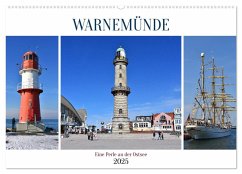 WARNEMÜNDE (Wandkalender 2025 DIN A2 quer), CALVENDO Monatskalender - Calvendo;Senff, Ulrich