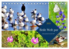 Heile Welt pur - Naturparadies Kurisches Haff (Tischkalender 2025 DIN A5 quer), CALVENDO Monatskalender - Calvendo;Löwis of Menar, Henning von