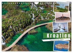 Kroatien Traumland der Adria (Wandkalender 2025 DIN A4 quer), CALVENDO Monatskalender