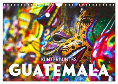 Kunterbuntes Guatemala (Wandkalender 2025 DIN A4 quer), CALVENDO Monatskalender - Calvendo;SF