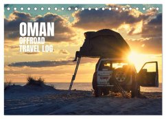 OMAN Offroad Travel Log (Tischkalender 2025 DIN A5 quer), CALVENDO Monatskalender