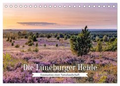 Die Lüneburger Heide - Faszination einer Naturlandschaft (Tischkalender 2025 DIN A5 quer), CALVENDO Monatskalender