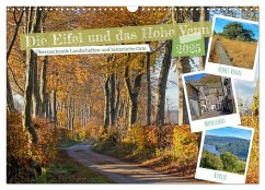 Die Eifel und das Hohe Venn (Wandkalender 2025 DIN A3 quer), CALVENDO Monatskalender - Calvendo;Braunleder, Gisela