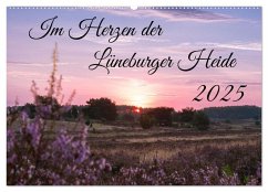 Im Herzen der Lüneburger Heide (Wandkalender 2025 DIN A2 quer), CALVENDO Monatskalender - Calvendo;Lorenzen-Müller, Sandra