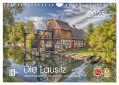 Die Lausitz - Landmarken der Nieder- und Oberlausitz (Wandkalender 2025 DIN A4 quer), CALVENDO Monatskalender - Calvendo;Winzer, Martin