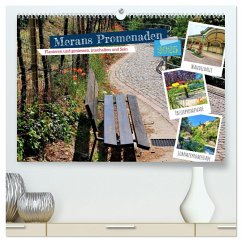 Merans Promenaden - Flanieren und geniessen, innehalten und Sein (hochwertiger Premium Wandkalender 2025 DIN A2 quer), Kunstdruck in Hochglanz - Calvendo;Michel, Susan