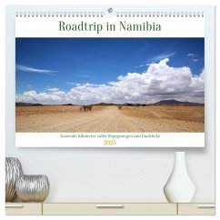 Roadtrip in Namibia (hochwertiger Premium Wandkalender 2025 DIN A2 quer), Kunstdruck in Hochglanz