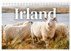 Irland - Malerische Landschaften (Tischkalender 2025 DIN A5 quer), CALVENDO Monatskalender - Calvendo;Monkey, Happy