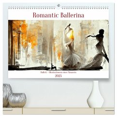 Romatic Ballerina (hochwertiger Premium Wandkalender 2025 DIN A2 quer), Kunstdruck in Hochglanz - Calvendo;Felke, Sandra