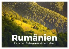 Rumänien - Zwischen Gebirgen und dem Meer. (Wandkalender 2025 DIN A2 quer), CALVENDO Monatskalender