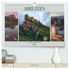 Abruzzen - Die wilde Mitte Italiens (hochwertiger Premium Wandkalender 2025 DIN A2 quer), Kunstdruck in Hochglanz