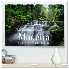 Madeira - Eine Perle im Atlantischen Ozean (hochwertiger Premium Wandkalender 2025 DIN A2 quer), Kunstdruck in Hochglanz - Calvendo;Westermann, Dennis