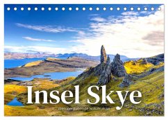 Insel Skye - Atemberaubende Naturkulisse (Tischkalender 2025 DIN A5 quer), CALVENDO Monatskalender