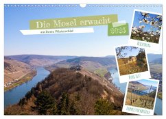 Die Mosel erwacht aus Ihrem Winterschlaf (Wandkalender 2025 DIN A3 quer), CALVENDO Monatskalender