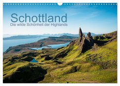 Schottland - Die wilde Schönheit der Highlands (Wandkalender 2025 DIN A3 quer), CALVENDO Monatskalender