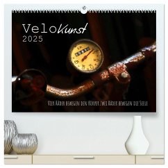Velo Kunst (hochwertiger Premium Wandkalender 2025 DIN A2 quer), Kunstdruck in Hochglanz