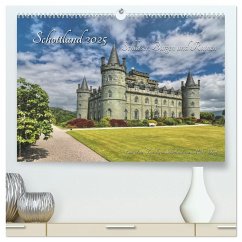 Schottland 2025 Schlösser, Burgen und Ruinen (hochwertiger Premium Wandkalender 2025 DIN A2 quer), Kunstdruck in Hochglanz