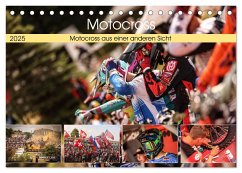 Motocross aus einer anderen Sicht (Tischkalender 2025 DIN A5 quer), CALVENDO Monatskalender