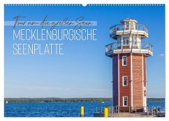 Tour um die großen Seen der Mecklenburgischen Seenplatte (Wandkalender 2025 DIN A2 quer), CALVENDO Monatskalender - Calvendo;Viola, Melanie