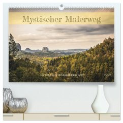 Mystischer Malerweg (hochwertiger Premium Wandkalender 2025 DIN A2 quer), Kunstdruck in Hochglanz - Calvendo;Tom-Pic-Art