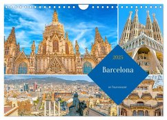 Barcelona - ein Traumreiseziel (Wandkalender 2025 DIN A4 quer), CALVENDO Monatskalender