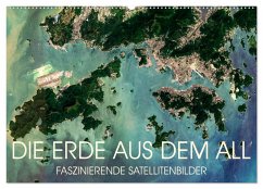 Die Erde aus dem All (Wandkalender 2025 DIN A2 quer), CALVENDO Monatskalender