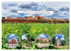 Wittstock-Dosse - Die Schlösser Freyenstein und Meyenburg (Wandkalender 2025 DIN A2 quer), CALVENDO Monatskalender