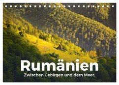 Rumänien - Zwischen Gebirgen und dem Meer. (Tischkalender 2025 DIN A5 quer), CALVENDO Monatskalender