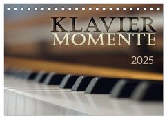 Klavier Momente (Tischkalender 2025 DIN A5 quer), CALVENDO Monatskalender