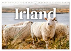Irland - Malerische Landschaften (Wandkalender 2025 DIN A3 quer), CALVENDO Monatskalender - Calvendo;Monkey, Happy
