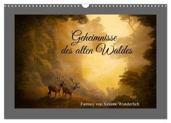 Geheimnisse des alten Waldes (Wandkalender 2025 DIN A3 quer), CALVENDO Monatskalender - Calvendo