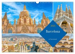 Barcelona - ein Traumreiseziel (Wandkalender 2025 DIN A3 quer), CALVENDO Monatskalender