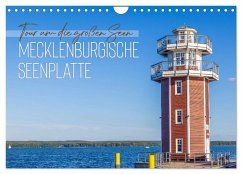 Tour um die großen Seen der Mecklenburgischen Seenplatte (Wandkalender 2025 DIN A4 quer), CALVENDO Monatskalender