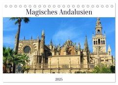 Magisches Andalusien (Tischkalender 2025 DIN A5 quer), CALVENDO Monatskalender - Calvendo;R.J. Ehrlich, Kristin