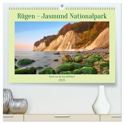 Rügen - Jasmund Nationalpark (hochwertiger Premium Wandkalender 2025 DIN A2 quer), Kunstdruck in Hochglanz