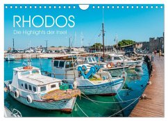 Rhodos - Die Highlights der Insel (Wandkalender 2025 DIN A4 quer), CALVENDO Monatskalender