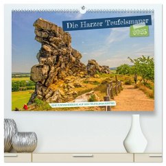 Harzer Teufelsmauer ¿ Juniwanderung (hochwertiger Premium Wandkalender 2025 DIN A2 quer), Kunstdruck in Hochglanz