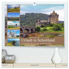 Urlaub in Schottland (hochwertiger Premium Wandkalender 2025 DIN A2 quer), Kunstdruck in Hochglanz - Calvendo;Eppele, Klaus