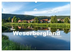 Das Weserbergland (Wandkalender 2025 DIN A2 quer), CALVENDO Monatskalender