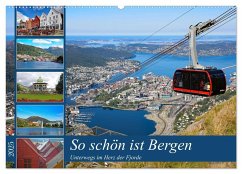 So schön ist Bergen (Wandkalender 2025 DIN A2 quer), CALVENDO Monatskalender