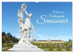 Malerischer Schlosspark Sanssouci (Wandkalender 2025 DIN A2 quer), CALVENDO Monatskalender