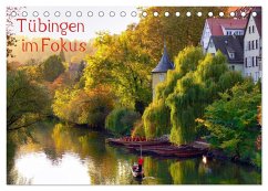 Tübingen im Fokus (Tischkalender 2025 DIN A5 quer), CALVENDO Monatskalender