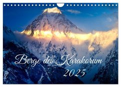 Berge des Karakorum (Wandkalender 2025 DIN A4 quer), CALVENDO Monatskalender