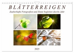 Blätterreigen (Wandkalender 2025 DIN A4 quer), CALVENDO Monatskalender - Calvendo;Löwer, Sabine