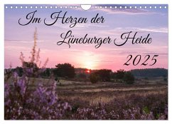 Im Herzen der Lüneburger Heide (Wandkalender 2025 DIN A4 quer), CALVENDO Monatskalender