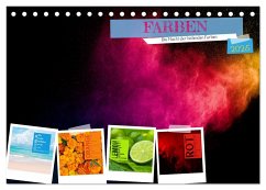 FARBEN Die Macht der heilenden Farben (Tischkalender 2025 DIN A5 quer), CALVENDO Monatskalender