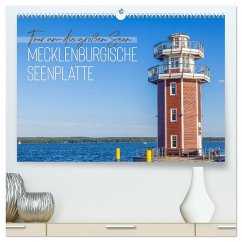 Tour um die großen Seen der Mecklenburgischen Seenplatte (hochwertiger Premium Wandkalender 2025 DIN A2 quer), Kunstdruck in Hochglanz - Calvendo;Viola, Melanie